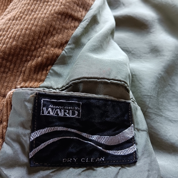 Vintage Montgomery Ward Corduroy Jacket Blazer - Picture 4 of 5